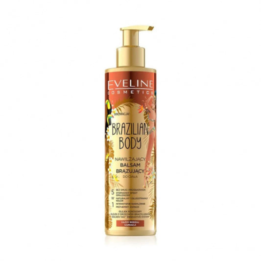 Eveline Cosmetics Brazilian Body Drėkinantis ir Bronzizuojantis kūno balzamas