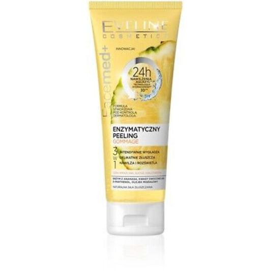 „Eveline Cosmetics FaceMed+ Enzymatic Peeling Gommage 3 in 1“ – šveičiamasis kremas normaliai / mišriai odai