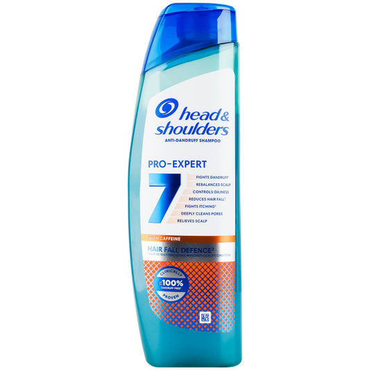 Head and Shoulders Pro-Expert 7 kofeiiniga šampoon (250 ml) naistele
