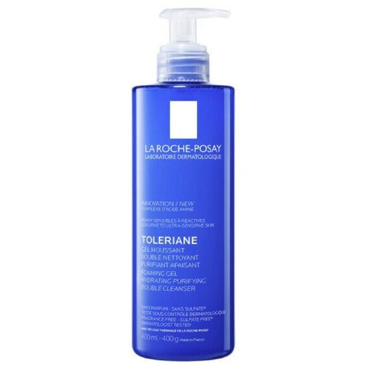 „La Roche-Posay Toleriane Foaming Gel“ – valomasis putojantis gelis jautriai odai.