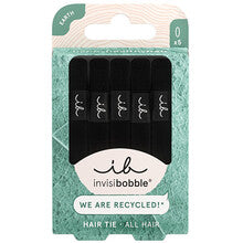 Invisibobble Juodas plaukų kaklaraištis - Gumička do vlasů 5 ks 