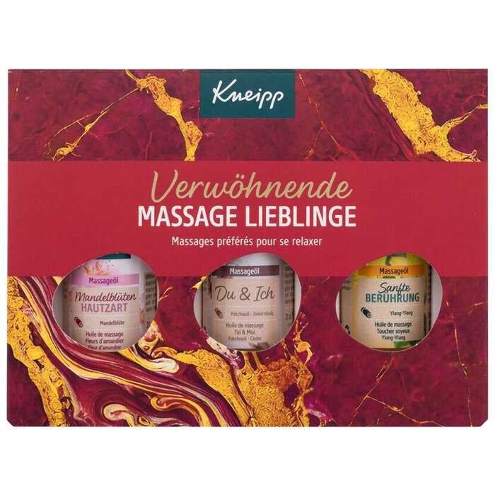 Kneipp Masažo aliejaus dovanų rinkinys – dovanų rinkinys (20ml) Moterims