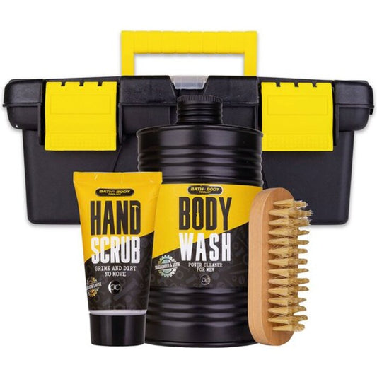 Accentra Bath Body Toolkit Bath dovanų rinkinys Small Toolbox – dovanų rinkinys vyrams