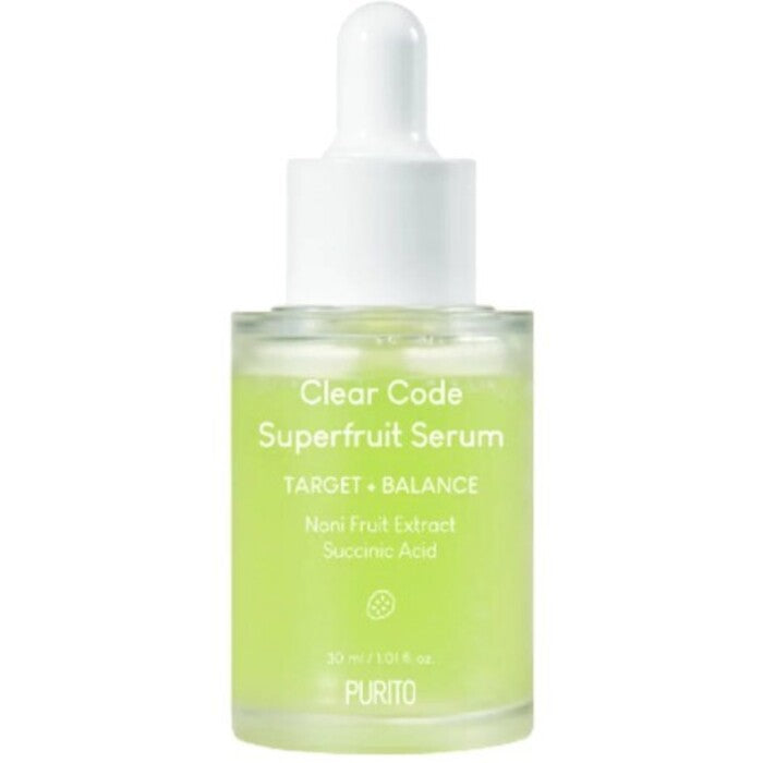 Purito Clear Code Superfruit serumas– balansuojantis odos  serumas (30ml)  Moterims