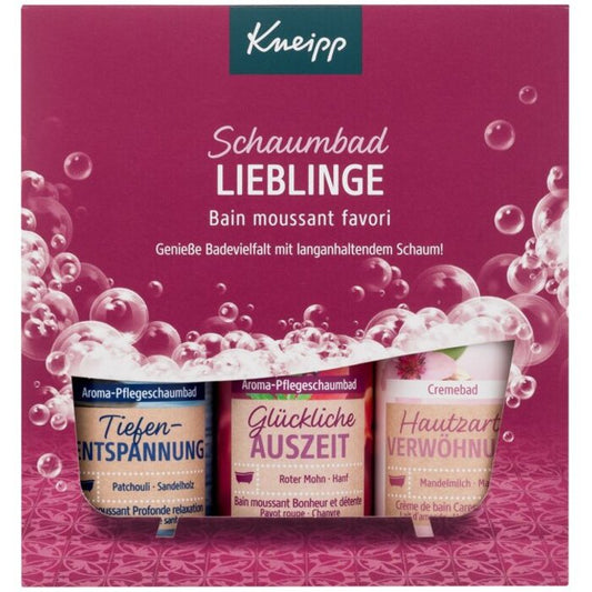 Kneipp Schaumbad Lieblinge Set - Vannivahu kinkekomplekt (100ml) Naistele