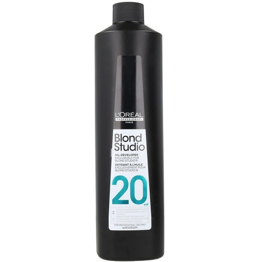 „L'Oréal Professionnel Blond Studio Oil Developer“ 20 tūrio % – ryškinimo emulsija su aliejų mišiniu