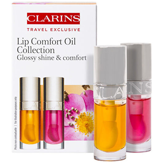 Clarins Lip Comfort Oil Collection – lūpų aliejaus dovanų rinkinys Moterims