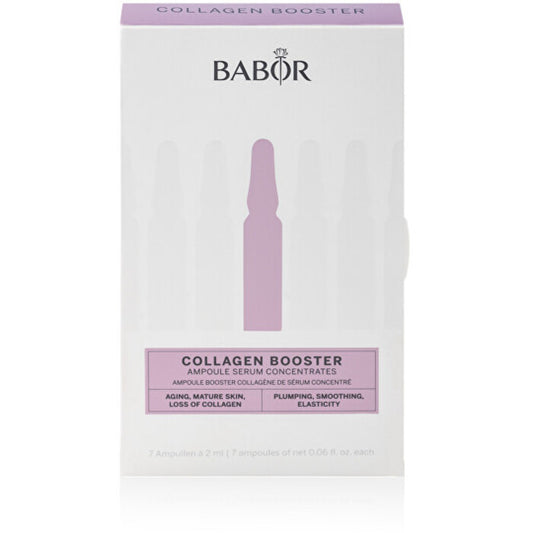 „Babor Lift & Firm“ kolageno stiprinimo ampulių koncentratai (7 x 2 ml) – ampulės brandžiai odai