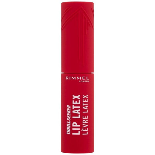 Rimmel Thrill Seeker Lip Latex – labai blizgantys skysti lūpų dažai 6 ml 450 Majesty Moterims