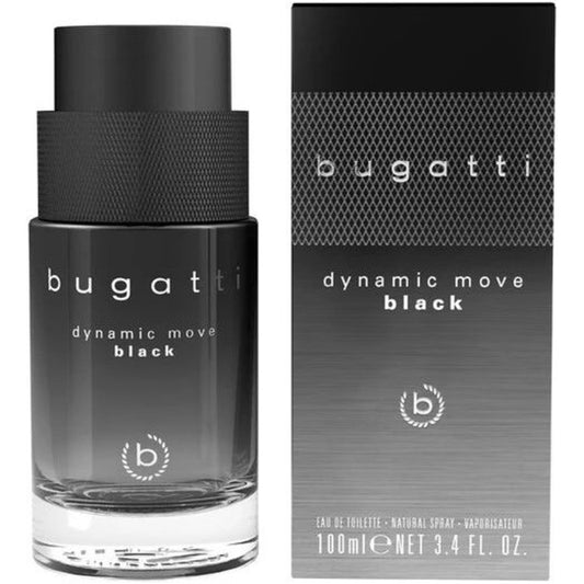 Bugatti Dynamic Move Black EDT parfüüm 100ml meestele