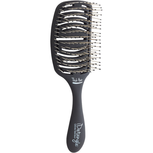 Olivia Garden iDetangle Thick Hair - plaukų iššukavimo šepetys storiems, šlapiems ir sausiems plaukams