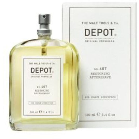  Depot No. 407 Atkuriamasis losjonas po skutimosi - Gaivinantis losjonas po skutimosi 100 ml Moterims
