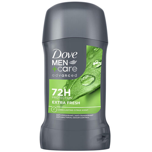 „Dove Men+Care Advanced Extra Fresh“ antiperspirantasas – kietos konsistencijos antiperspirantasas