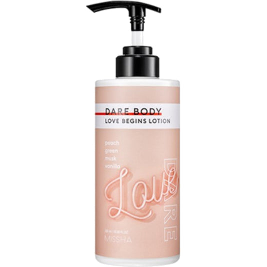  Missha Dare Body Love Begins kūno losjonas - drėkinamasis kūno losjonas 500 ml Moterims