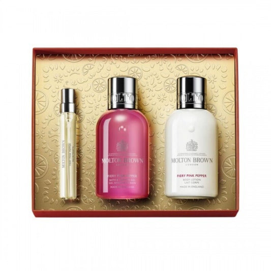 Molton Brown Fiery Pink Pepper Travel dovanų rinkinys - dovanų rinkinys
