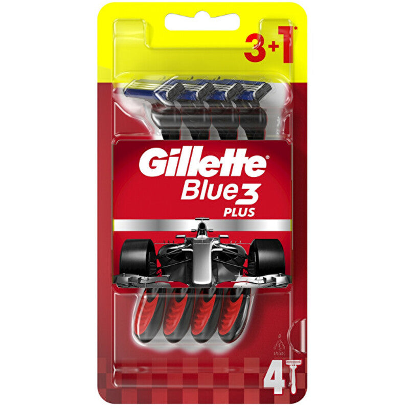 Gillette Gillette Blue3 Plus 3+1 vnt - Vienkartiniai skustuvai