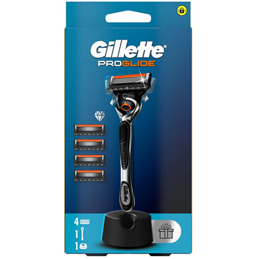 Gillette ProGlide – skustuvas + 4 atsarginės galvutės