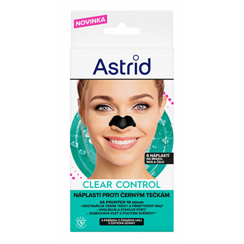Astrid Clear Control - Pleistrai nuo inkštirų, 6 vnt.