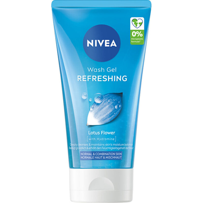 „Nivea Refreshing Wash Gel“ – valomasis veido gelis normaliai ir mišriai odai