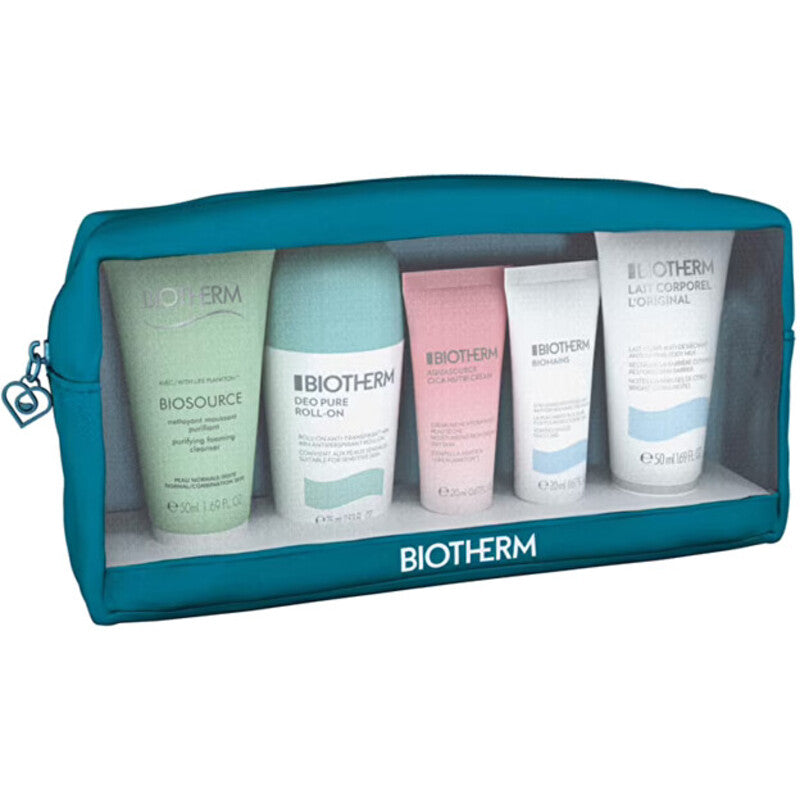 BIOTHERM Aquasource moteriškas routine rinkinys - dovanų rinkinys