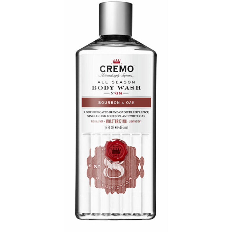 Cremo Bourbon & Oak dušo gelis – dušo želė 473ml