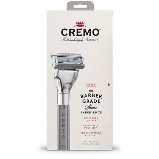 Cremo Barber Grade – skustuvas + 2 atsarginės galvutės