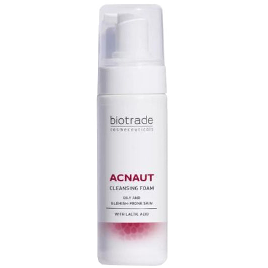Biotrade Acnaut Cleansing Foam – valomosios putos riebiai ir probleminei odai