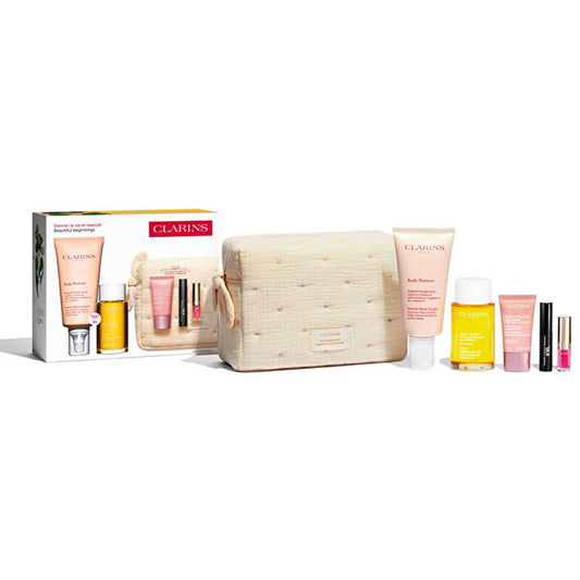 Clarins Beautiful Beginnings rinkinys – dovanų rinkinys