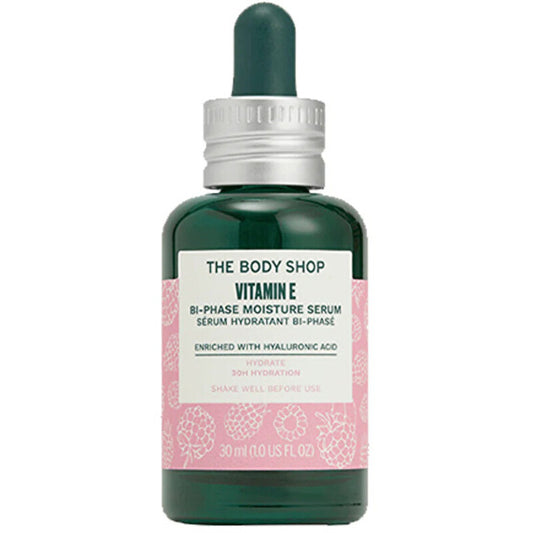 The Body Shop Dvifazis drėkinamasis serumas su vitaminu E – drėkinamasis dvifazis odos serumas
