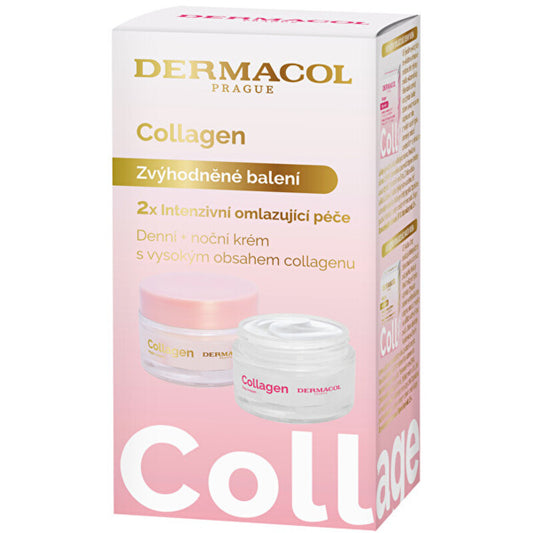 Dermacol Collagen Duopack – odos priežiūros dovanų rinkinys
