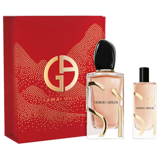 Armani Sì Intense dovanų rinkinys EDP 100 ml ir EDP 15 ml
