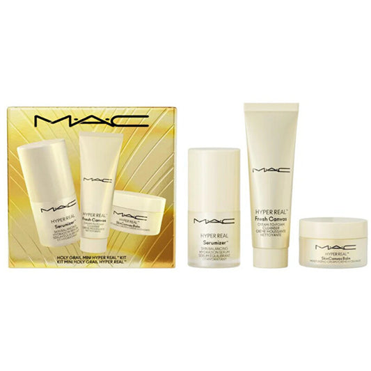 MAC Holy Grail Mini Hyper Real Trio Kit - Odos priežiūros dovanų rinkinys