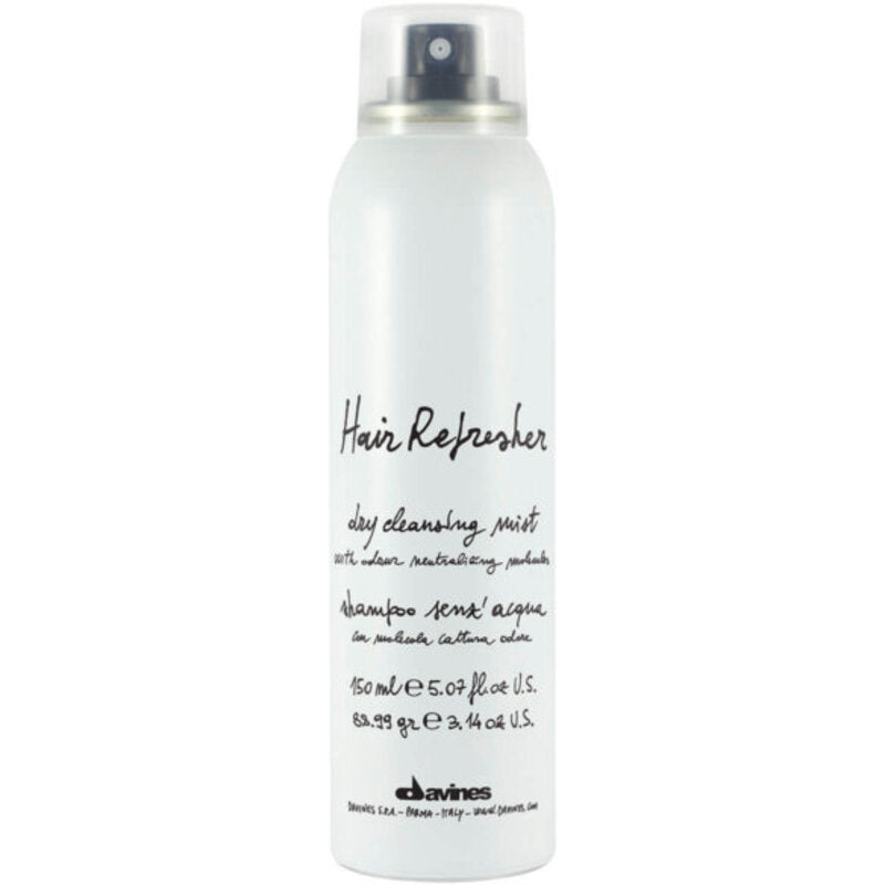 „Davines Hair Refresher Dry Cleansing Mist“ – sausas šampūnas greitai riebaluojantiems plaukams.