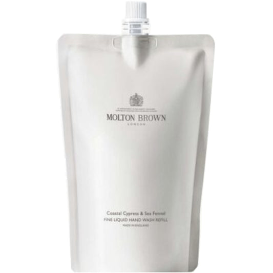 Molton Brown Coastal Cypress & Sea Fennel Fine Liquid Hir Wash Papildymas – skystas rankų muilas