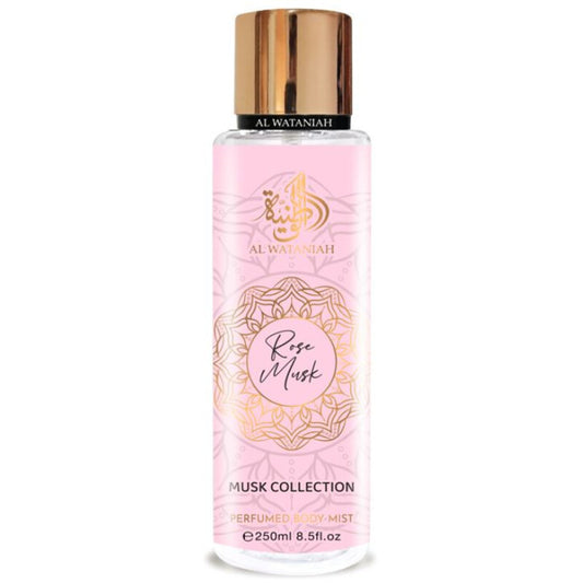 Al Wataniah Rose Musk kūno purškiklis