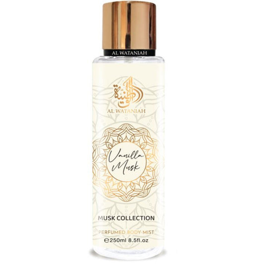 Al Wataniah Vanilla Musk kūno purškiklis