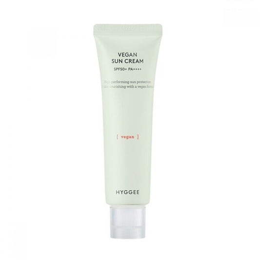 „Hyggee“ veganiškas veido kremas nuo saulės su SPF 50+ PA++++ – apsauga nuo saulės