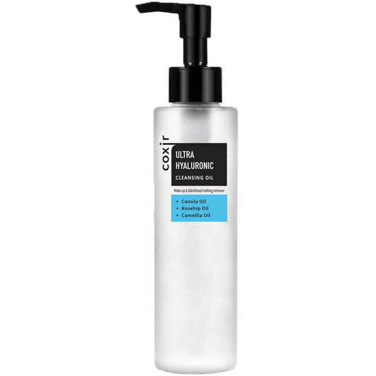 Coxir Ultra Hyaluronic Cleansing Oil – makiažo šalinimo aliejus visų tipų odai