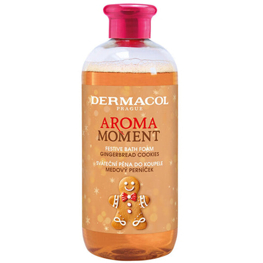 Dermacol medaus ir imbierinių riešutų skonio vonios putos su kvapiąja medžiaga „Aroma Moment Festive Bath Foam“ - vonios putos