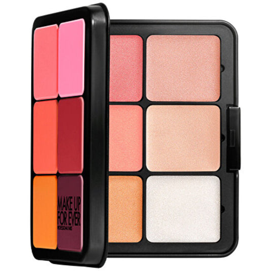 „Make Up For Ever HD Skin“ skaistalų ir švytėjimo paletė veidui, 25,2 g