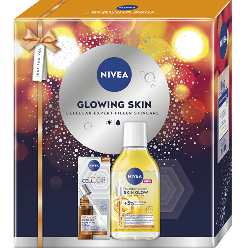 „Nivea Glowing Skin“ rinkinys – dovanų rinkinys