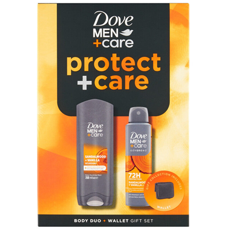 „Dove Men Protect +Care Set“ – kūno priežiūros dovanų rinkinys