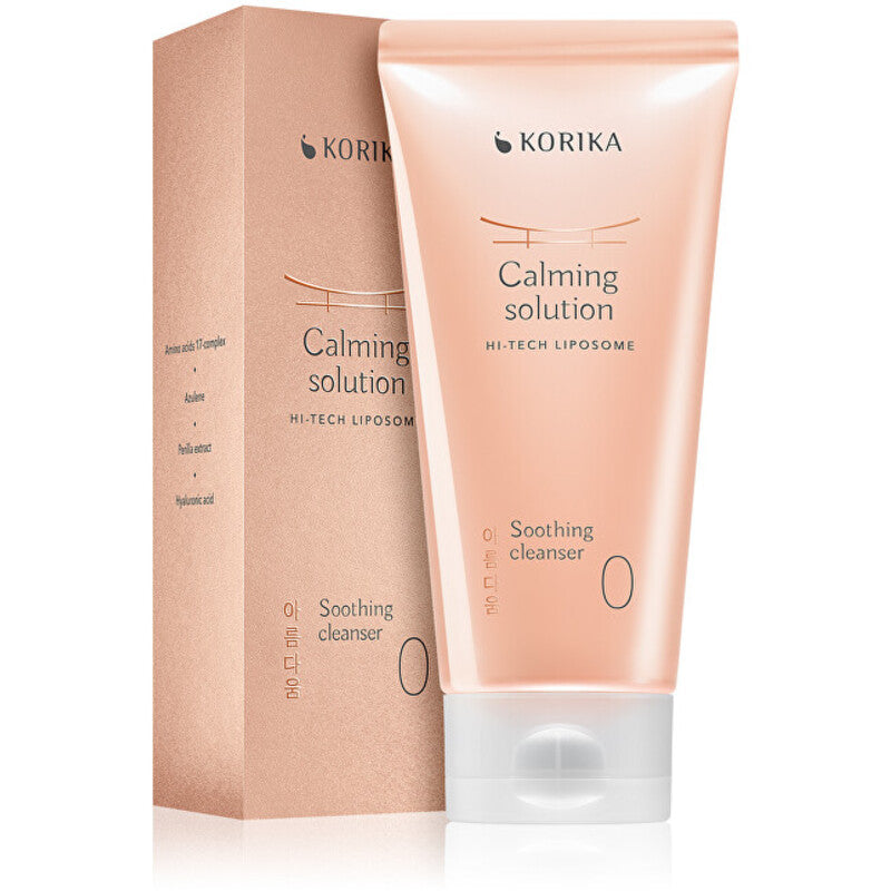 KORIKA Calming Solution Hi-Tech Liposome Soothing Cleanser - Raminamasis valomasis kremas