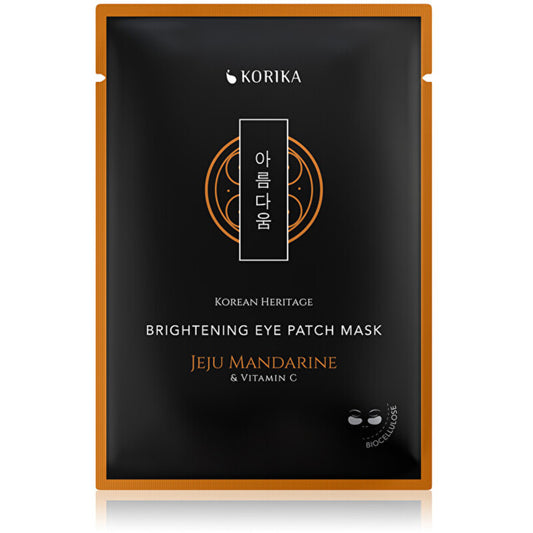 KORIKA Korean Heritage Brightening Eye Patch Mask - Šviesinamoji bioceliuliozės paakių kaukė