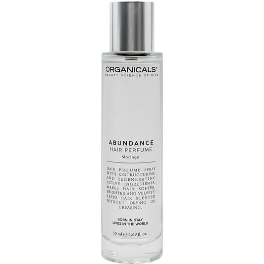 Organicals  ABUNDANCE plaukų kvepalai (Moringa) – lengvai kvepiantis purškiklis