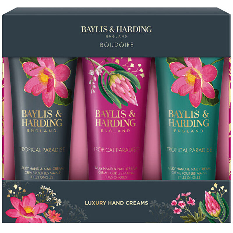 „Baylis & Harding Boudoire“ prabangių rankų kremų rinkinys – dovanų rinkinys