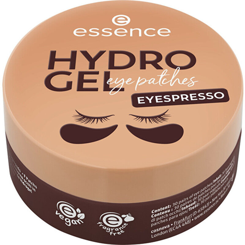 „Essence Eyespresso“ paakių pagalvėlės – hidrogelio paakių pagalvėlės