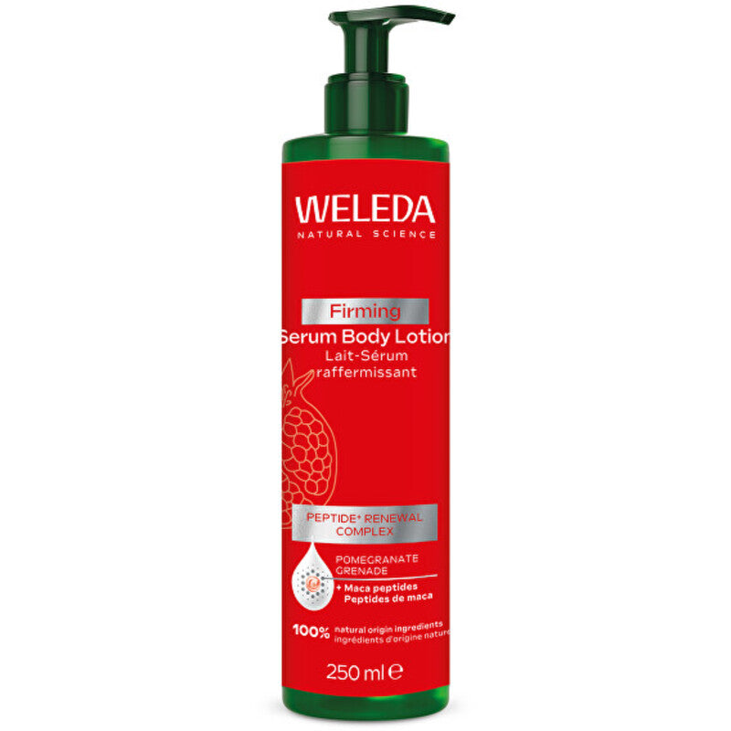 Weleda serumo kūno losjonas – stangrinamasis kūno serumas su granatais