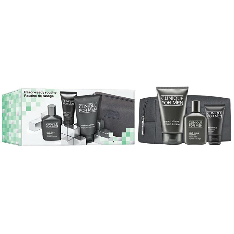 Clinique Men Razor-Ready Routine Set - Dovanų Rinkinys