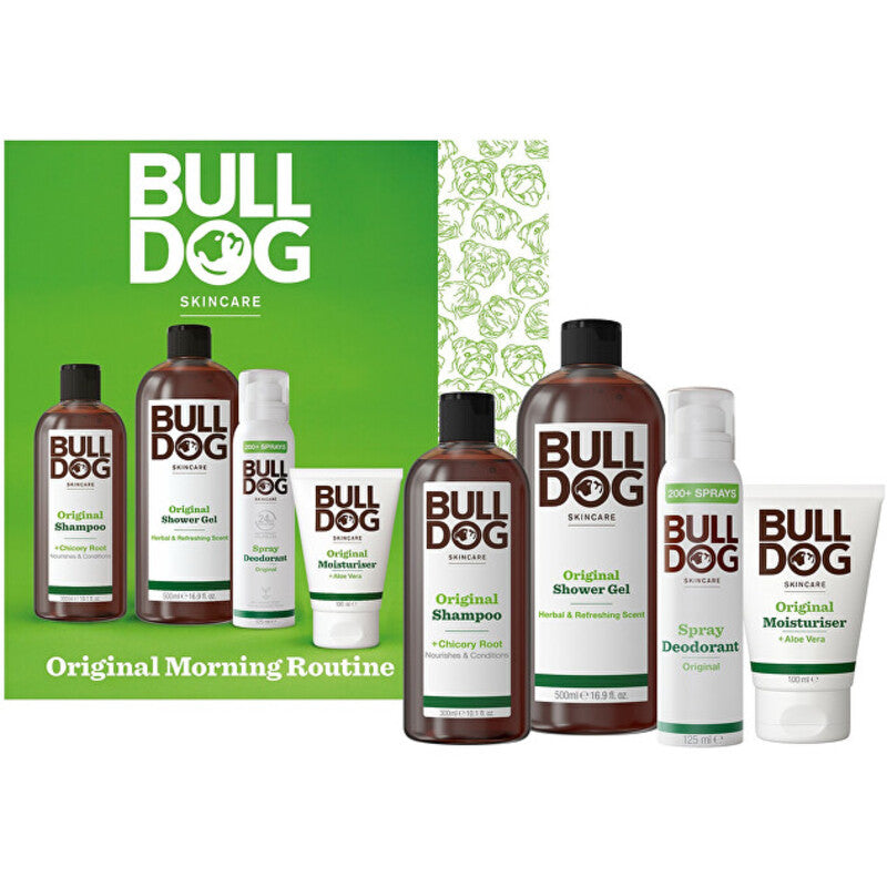 Bulldog Men Original Morning Routine Set - Dovanų Rinkinys